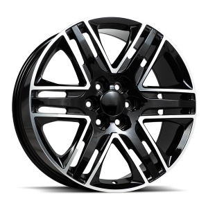REP 051 22X9 6X139.7 +31 78.1 Gloss Black Milled