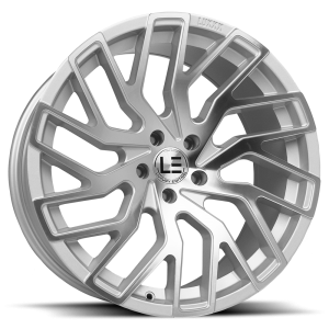 LUXLE5 20X10.5 5X114.3 +40 73.1 Silver Machine Face