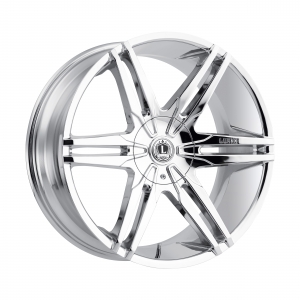 LUX16 22X9.5 5115/120 +15 74.1 Chrome