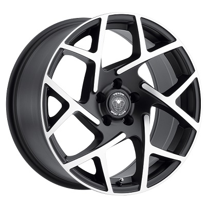 VENOM31 18X8.5 5X114.3 +31 73.1 Gloss Black Machined Face