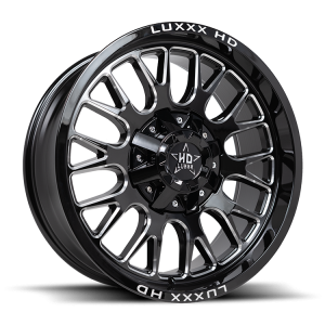 LHD34 20X9 6135/139.7 +0 106.1 Gloss Black Milled