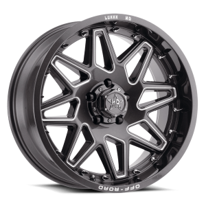 LHD17 20X9 6-139.7 -12 106.1 Lava Gray Milled