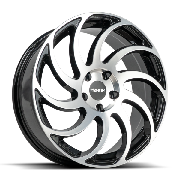 VENOM32 18X8.5 5X114.3 +31 73.1 Gloss Black Machined Face