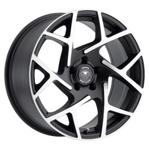 VENOM31 20X8.5 5X114.3 +33 73.1 Gloss Black Machined Face