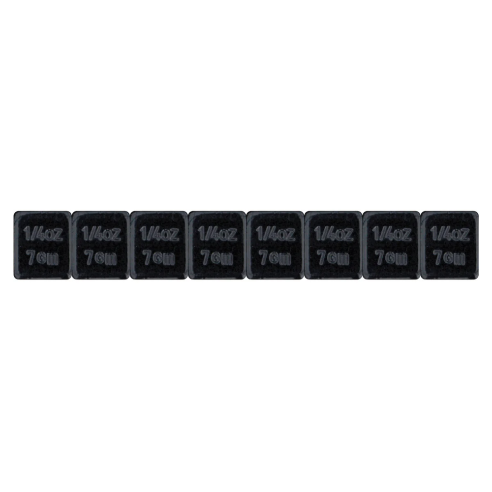 1/4 OZ Black Stick On Weights
