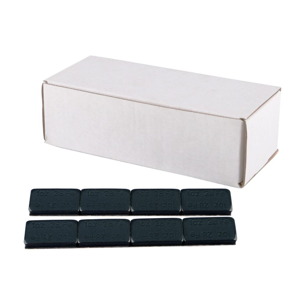 24 Count SILVER 1OZ Stick On Weights