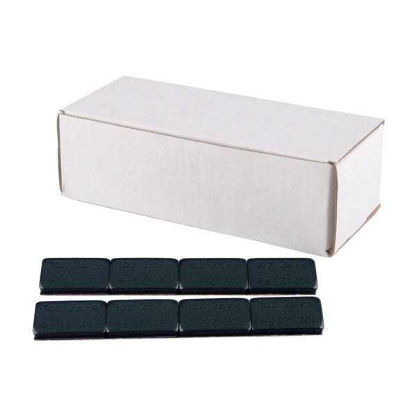 24 Count SILVER 1OZ Stick On Weights